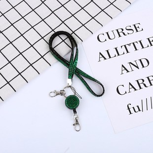 证件挂绳工牌吊绳厂牌吊绳胸卡吊绳 热销易拉扣挂绳 10个装 新款