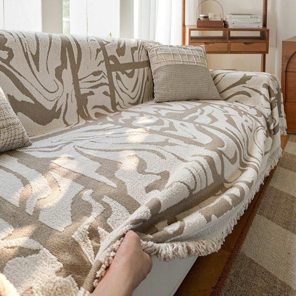 2024新款沙发巾四季通用高级感沙发盖布巾一整张全盖毯垫沙发套罩,居家布艺,沙发套,淘宝优惠券,粉丝福利购,淘宝优惠卷