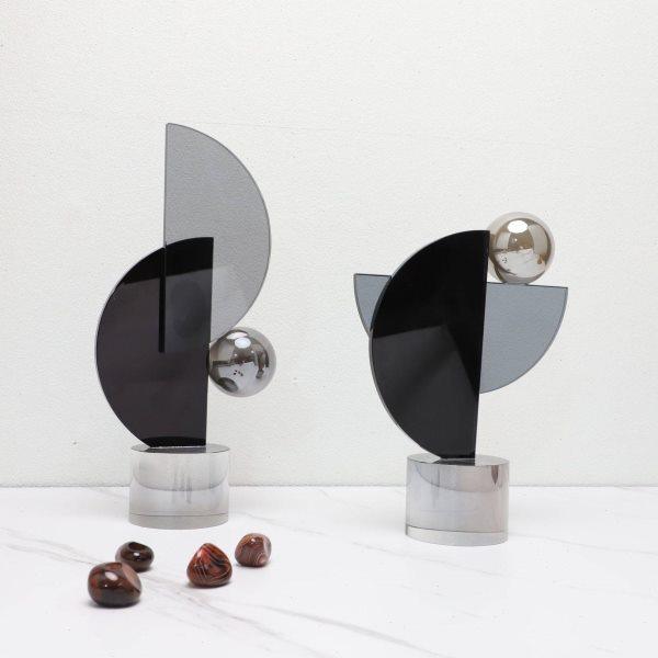 现简约轻奢水晶几何艺术摆件客厅公室展示柜样板间桌面装饰品,饰品/流行首饰/时尚饰品新,摆件,淘宝优惠券,粉丝福利购,淘宝优惠卷