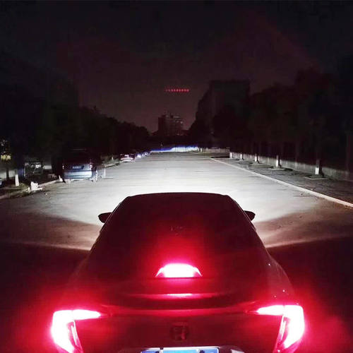 LRD双光透镜大灯改装GTE双光透镜LED小激光G35 G45汽车透镜大灯