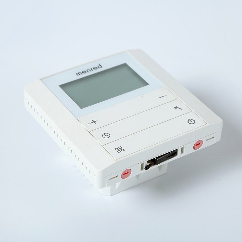 定制LS3水地暖温控器面板厂家 家用智能周编程采暖节能温控器