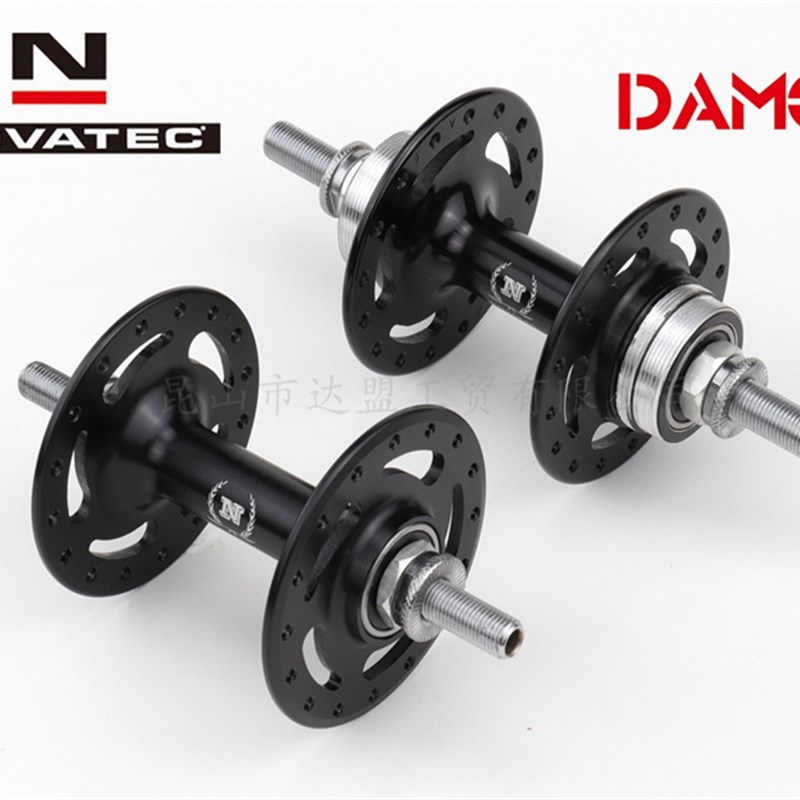 NOVATEC久裕单速固齿死飞花鼓A565SBT/A566SBT,32H,36H,现货12色