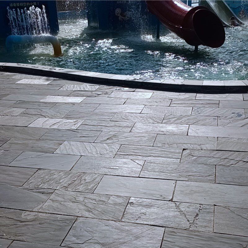 青石板手c工自然面庭院地砖板防滑阳台室外铺路别墅仿古广场文化