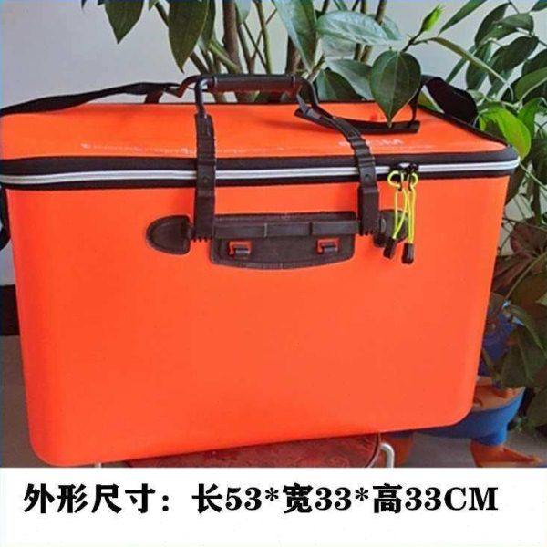 钓鱼桶一体成型大号加长鱼桶加宽加厚运鱼箱垂钓箱装活鱼桶渔具包