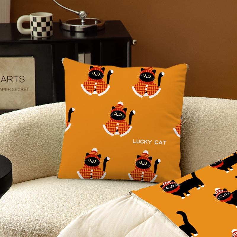 抱枕被子车载两用折叠空调被午睡毯枕头靠枕夏凉T被二合一可定制