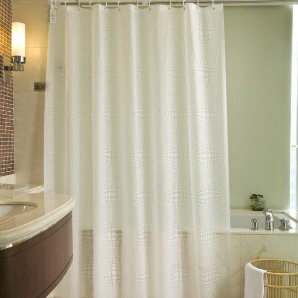 海之巅欧风防水防霉加厚浴室浴帘可订做隔断帘门帘拉帘窗帘送挂钩