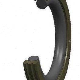 孔用旋转格莱圈回转方形圈GNS BNS OED140*129*4.2/140*124.5*6.3