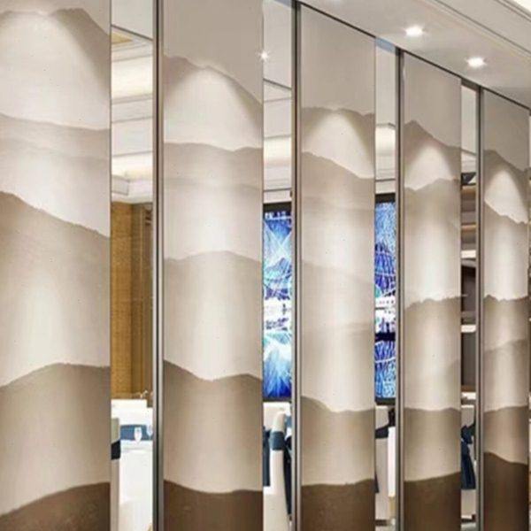 酒店移动隔断墙宴会厅包间活动吊轨道屏风办公展厅隔音推拉高隔断,商业/办公家具,高隔断/隔墙,淘宝优惠券,粉丝福利购,淘宝优惠卷