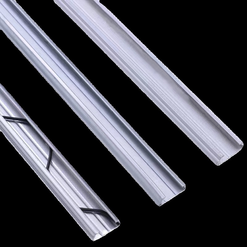 大棚加厚卡槽加粗卡簧热镀锌纳米防风槽耐腐防锈压膜槽封窗户压条