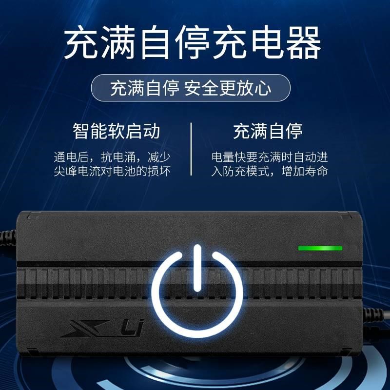 适用小牛G0F0锂离子电动车充电器48伏快充G1G2GOVA锂电池54.6V2A