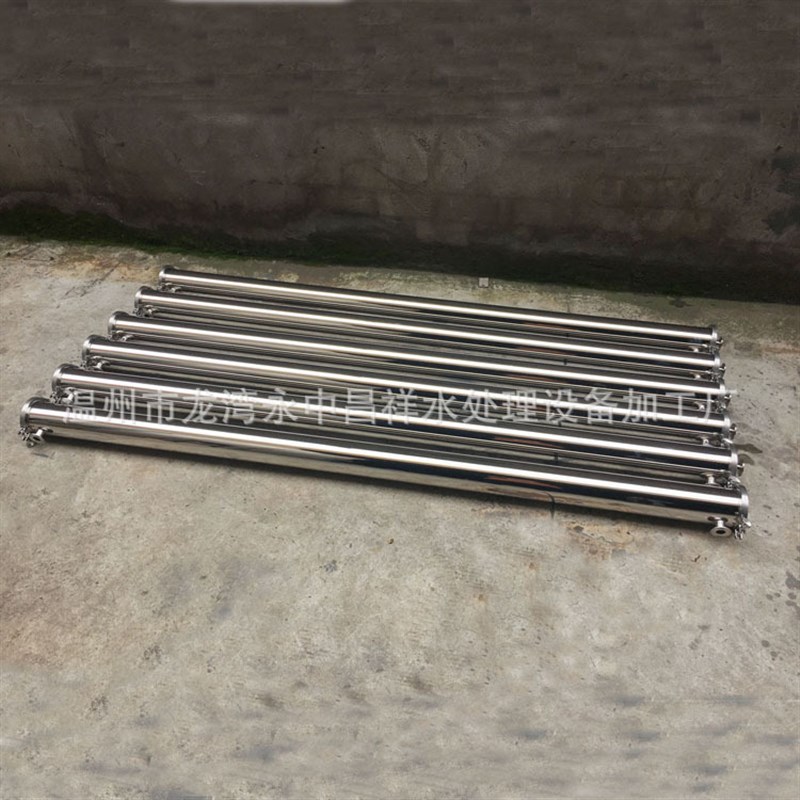 温州厂家现货供应卫生级快装无死腔4寸不锈钢膜壳4040反渗透膜壳