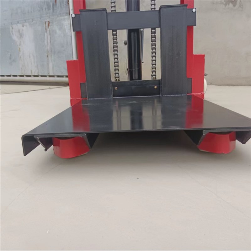 手动堆高车手动升降叉车液压升降叉车液压升高车手推模具车平板车