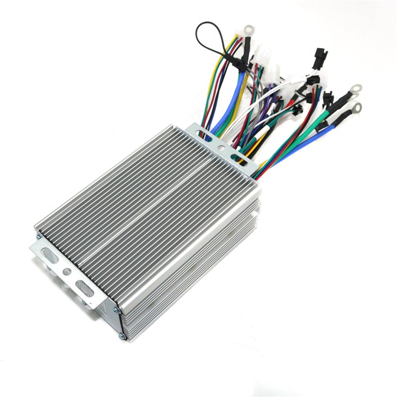 双驱动12MOSFET 48/60/72V 3000W无刷直流正弦波控制器GT-100仪表