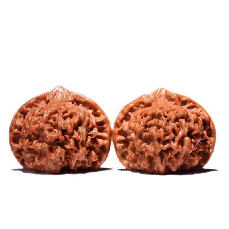 文玩核桃四座楼狮子头虎头官帽手玩核桃初学者苹果园白狮子头