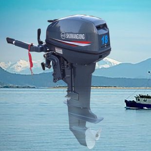 长春船用螺旋桨推进器价格小型汽油快艇发动机船尾机安装简