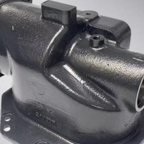 洋马85/880/1180收割机配件承转壳体复脱器搅龙齿轮壳体弯头原厂