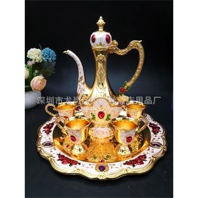 新款镀金镀银高档酒具锌合金欧式酒具
