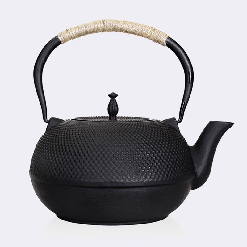 K6WY铸铁壶大容量1.8L烧水壶风茶室茶柜摆件铁茶壶大号自在钩挂钩