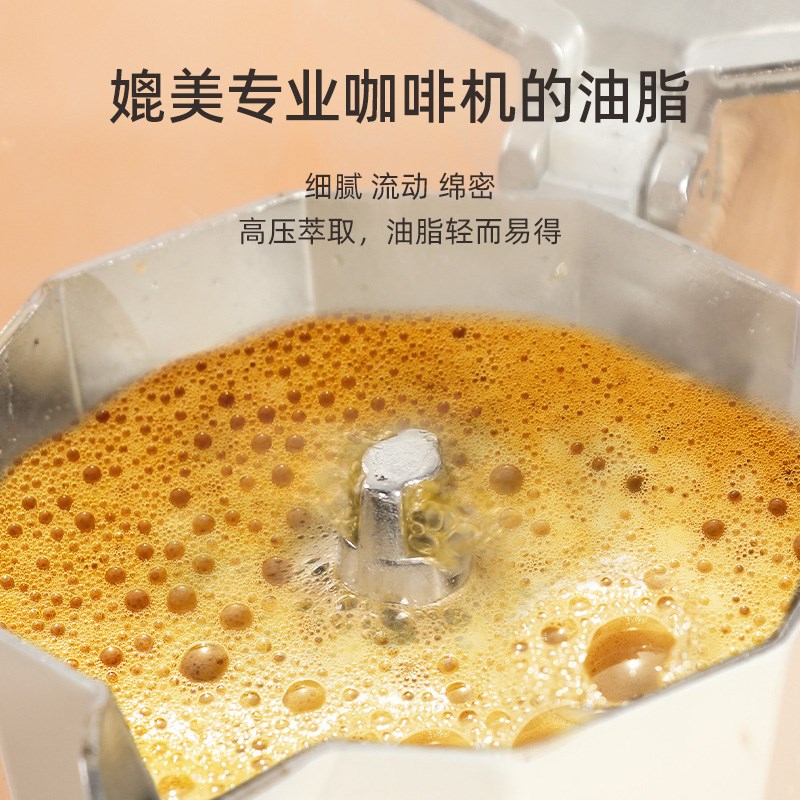 3EW1摩卡壶家用煮咖啡壶意式浓缩咖啡机摩卡咖啡萃取壶手冲咖啡器