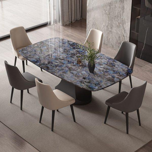 餐桌轻奢现代意式简约家用岩板椅子轻奢高级感大理石微晶石奢石,住宅家具,大理石餐桌,淘宝优惠券,粉丝福利购,淘宝优惠卷