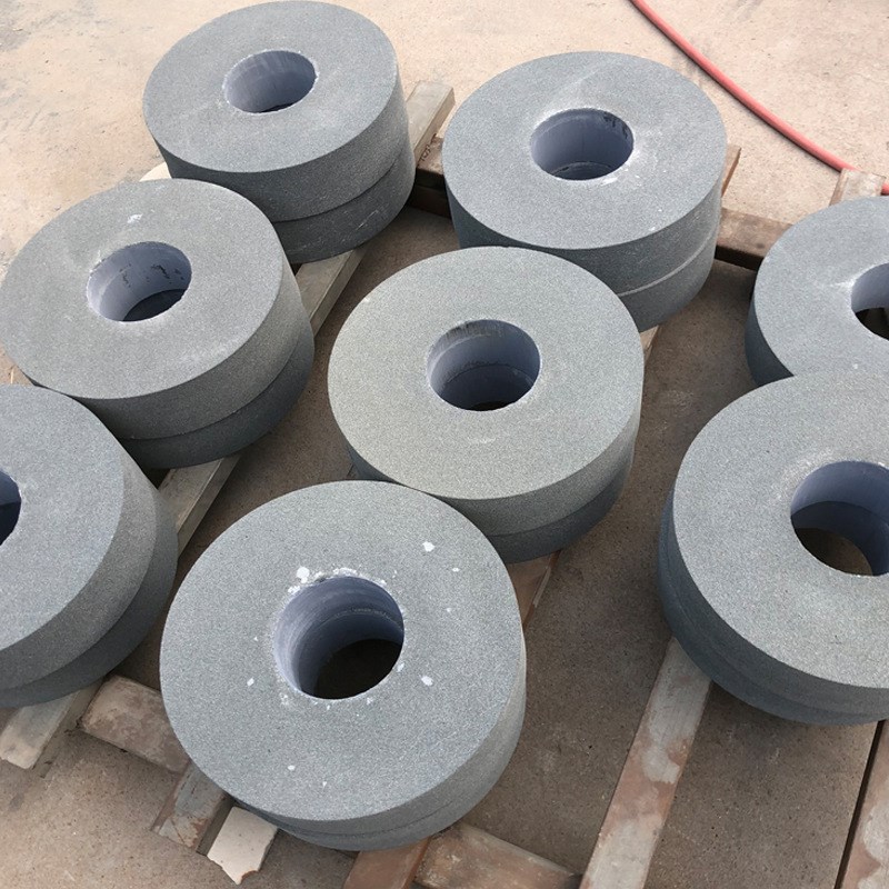 陶瓷双面凹砂轮 350*125*127平行大1040无心磨沙轮片抛光打磨砂轮