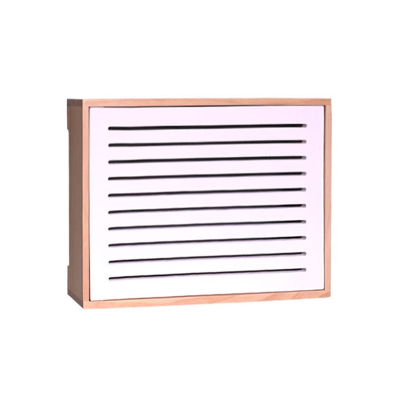 BTV4路由器收纳盒放置架挂墙实木光猫排插多媒体弱电箱装饰遮挡免