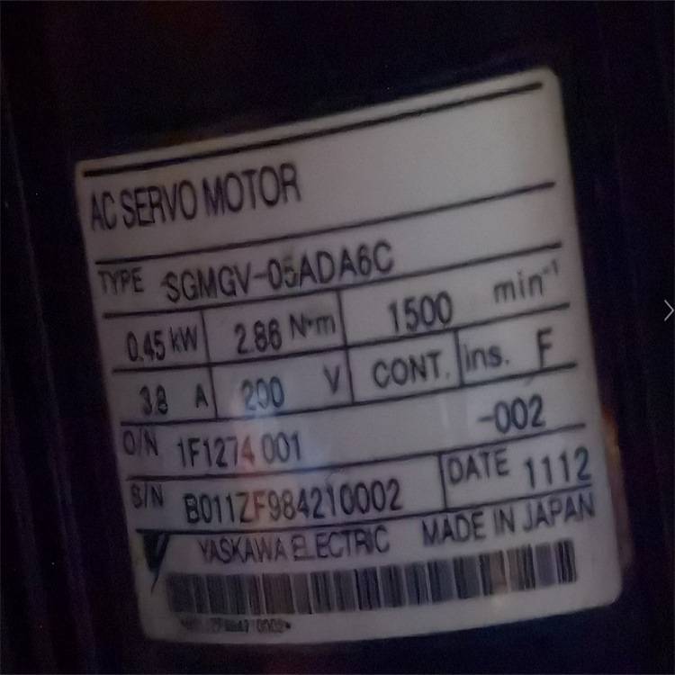 SGMGV-05ADA6C电机SGMGV-05ADA2S SGMGH-13ACA6CSGDS-15A01ARY501