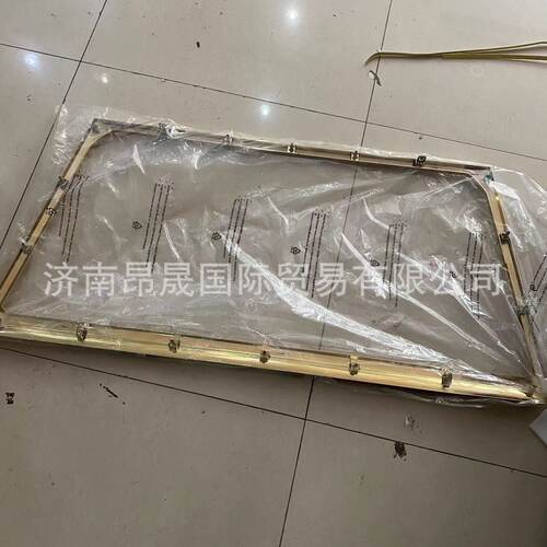 重汽HOWO T7H汕德卡C7 C9 配件出口AZ16D424000114保险杠装饰亮条