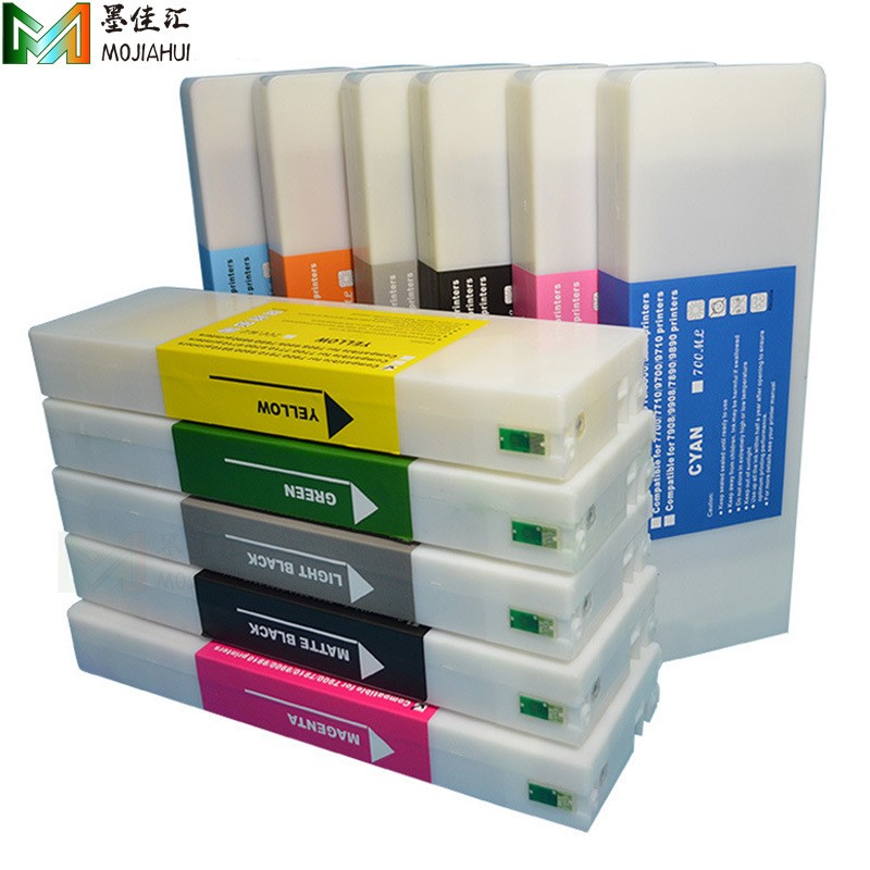 墨佳汇 兼容7910墨盒 适用爱普9910打印机墨水盒含芯片颜料墨水