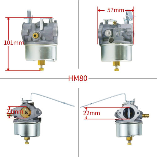 跨境632351 化油器HM70 HM80 吹雪机发动机 917289630 917289640