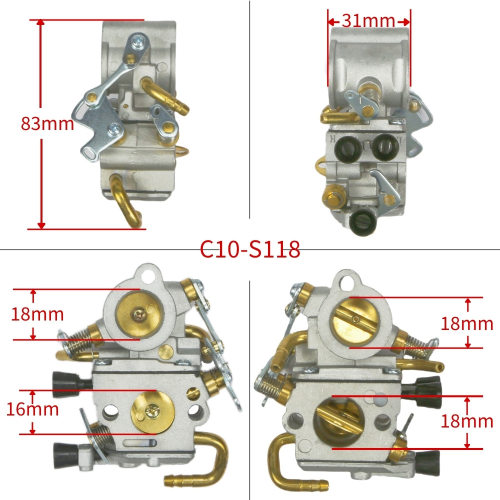 适配Stihl TS410 TS420 ZAMA C1Q-S118 切割机油锯化油器carb