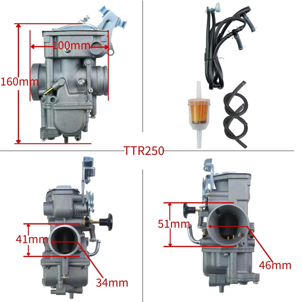 TTR250摩托车化油器适用于Yamaha1999- 2006 5GF-14301-01-00