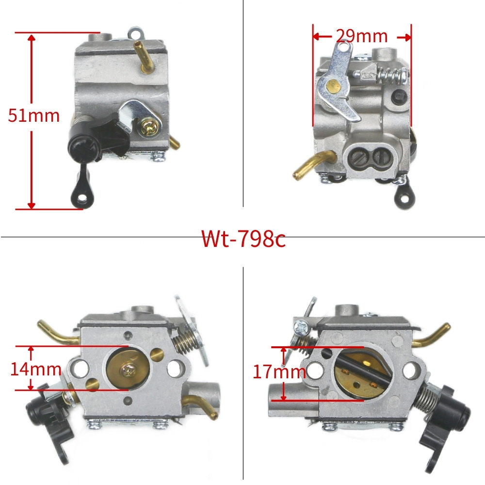 WT-798C WALBRO华博罗款 MTD/Craftsman割草机微耕机旋耕机化油器