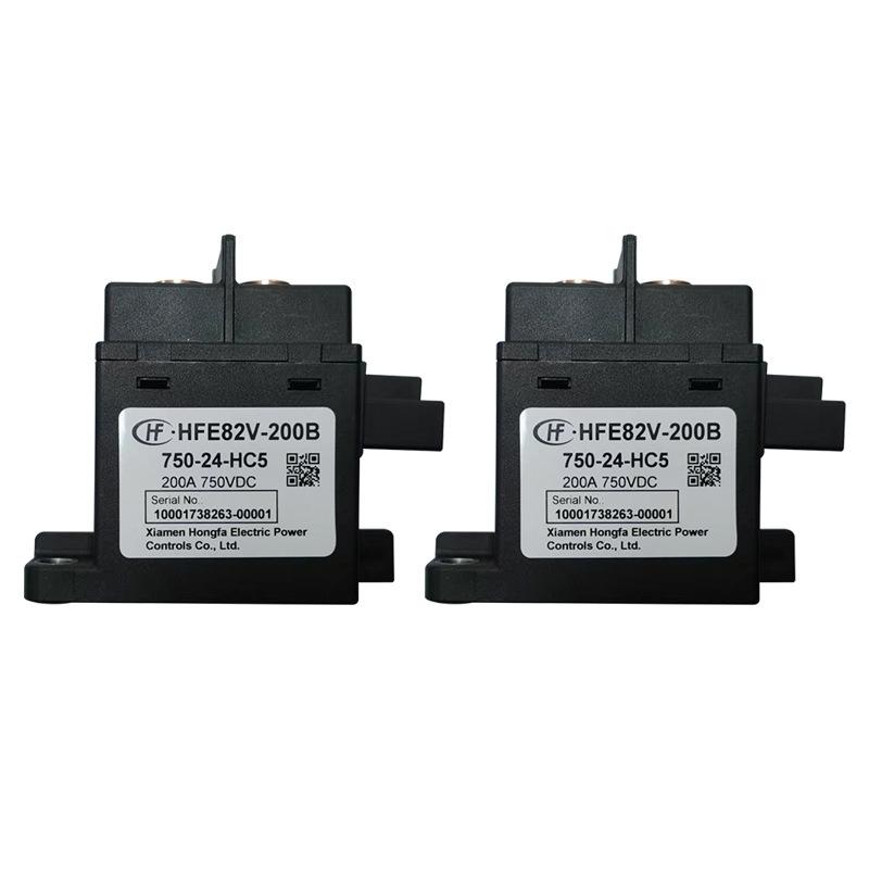 现货 宏发继电器HFE82V-200B/750-12-HC5汽车高压直流继电器