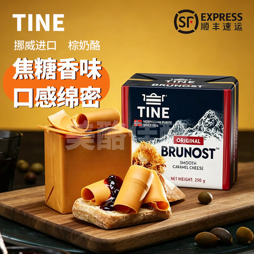 TINE棕奶酪焦糖芝士250g