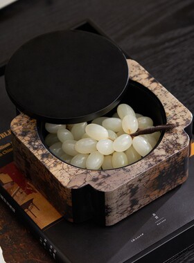 国潮风美陈中国风桌面摆件装饰品珠宝收纳盒储物盒服装店陈列道具