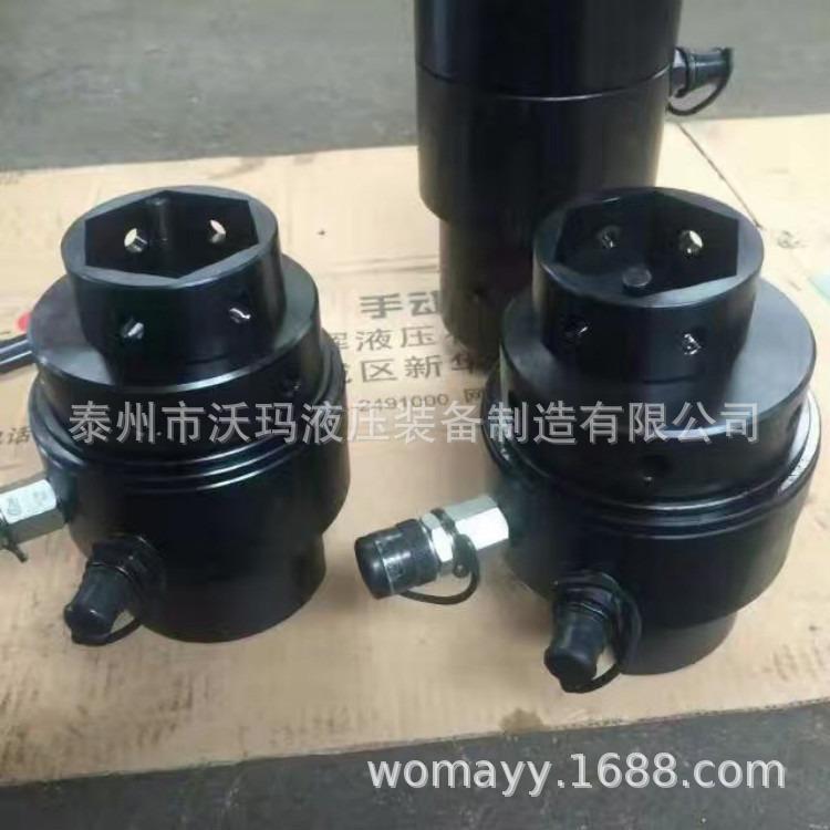 螺栓拉伸器分体式单级自动复位液压螺栓拉伸器可同步电动手动泵站