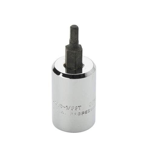 3/8方头 10MM系列公制短内六角旋具套筒 4mm J4990-4MST