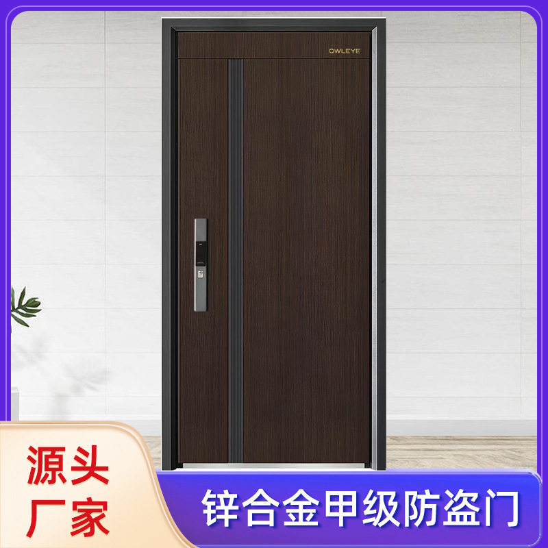 入户安全门T型防盗门明合页暗装加高悬浮门楣家用甲级防盗安全门