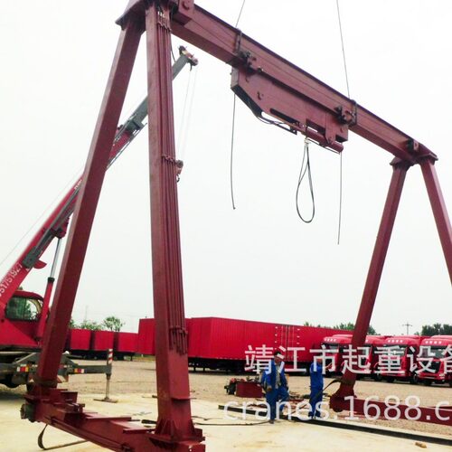 港口码头用 集装箱龙门吊  轨道吊 靖起工厂 20t30t40t50t