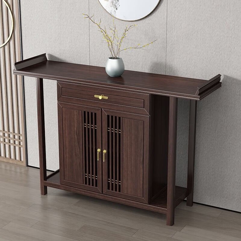 实木玄关桌靠墙家用客厅入户正对门口供桌神台中堂条案佛龛边桌