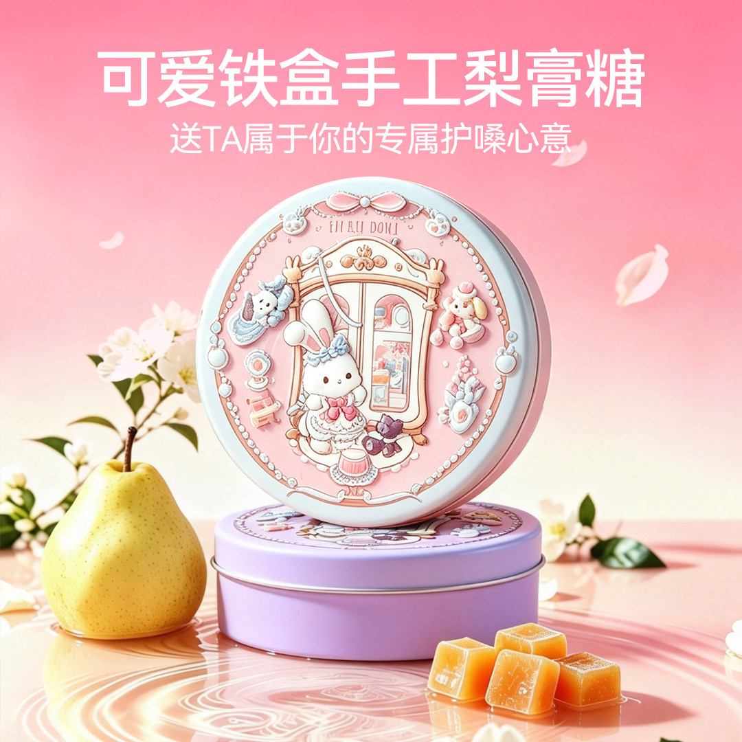 梨膏糖送男女朋友精美礼物