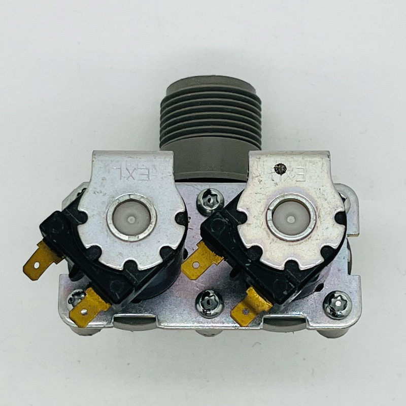 MGV-202/FCD270CFCD270A洗衣机双头进水电磁阀通用双嘴阀