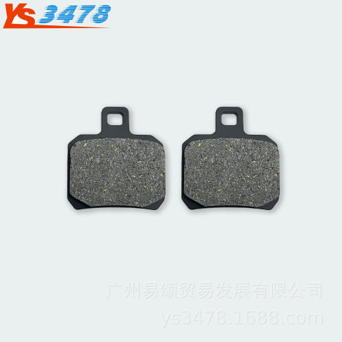 适用钱江BJ600 黄龙600 后刹车皮 碟刹皮 刹车片 碟刹片