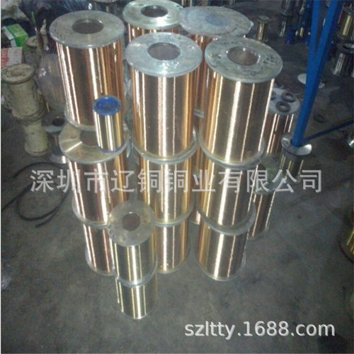 打弹簧专用磷青铜丝φ0.3 0.4 0.5 0.6mm镀锡磷铜线C5191W-H