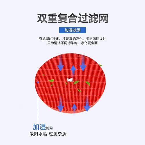 适配大金空气净化器加湿过滤网MCK57LMV2滤芯KJFL270A BNME998A4C