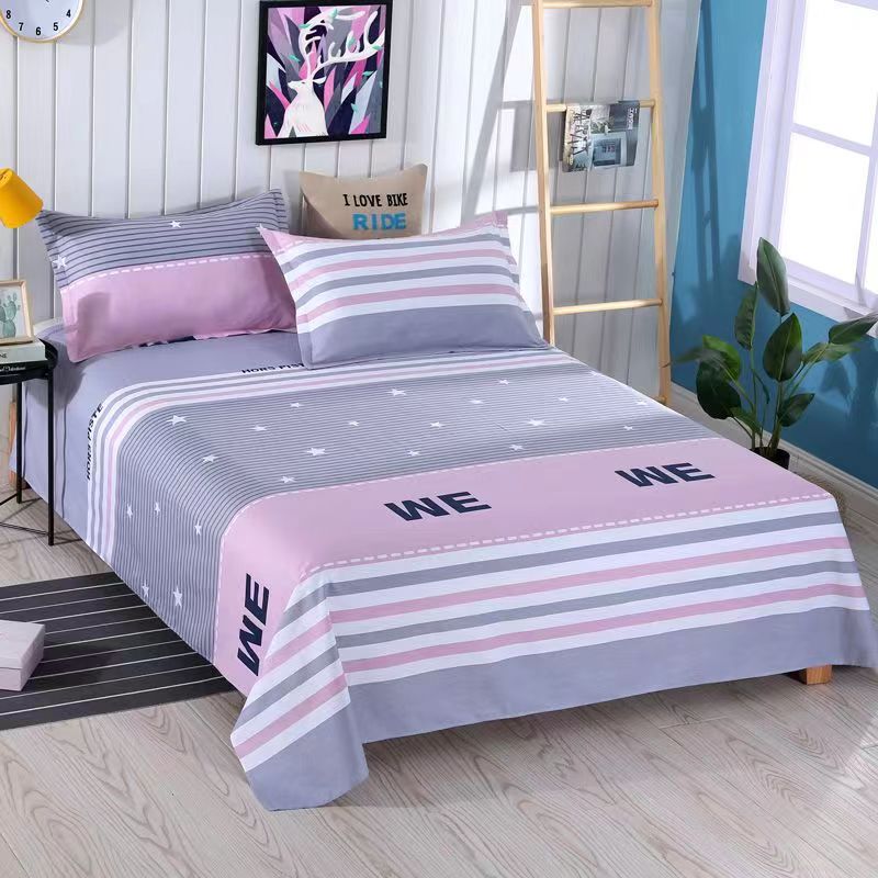 床单单件双人床单亲肤磨毛床单人床单被单学生宿舍床X上用品多规