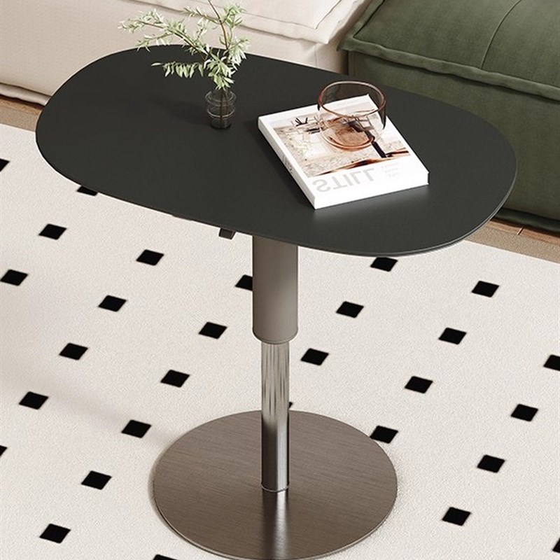 意式极简边几可升降客厅沙发角几轻奢卧室床边小桌U子阳台办公角