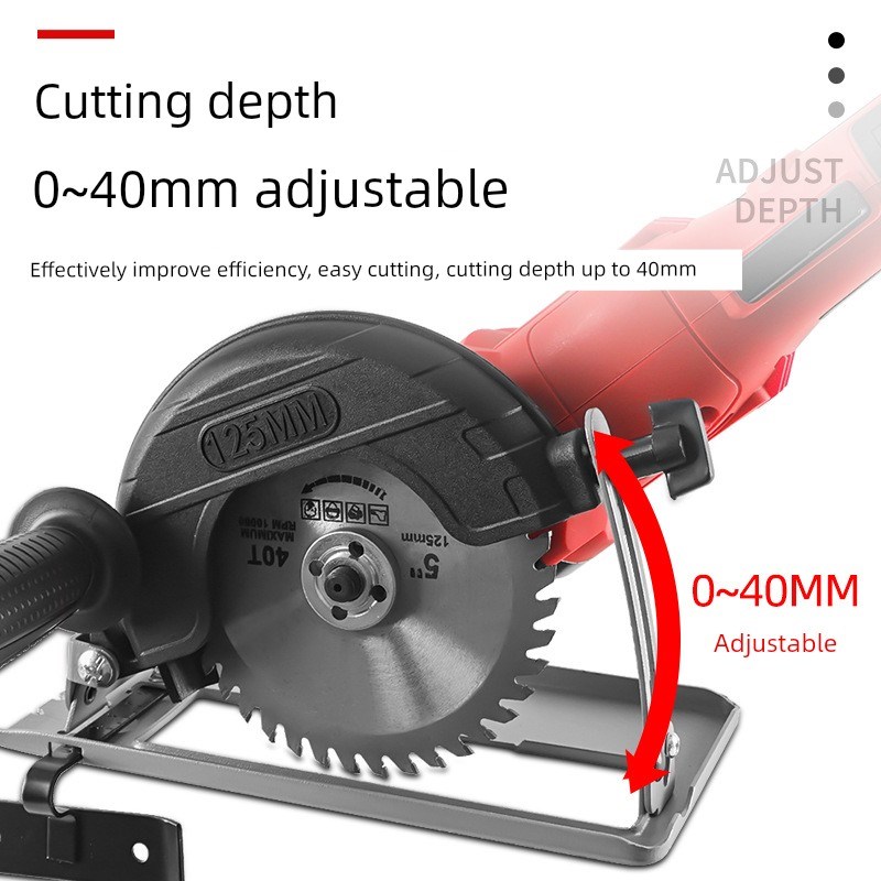 角磨机手磨机抛光机可变切割u机底座改装电锯防护罩圆锯支架木工
