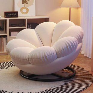 懒人沙发可躺可睡卧室单人沙发网红客厅羊羔绒沙发阳台休闲懒人椅